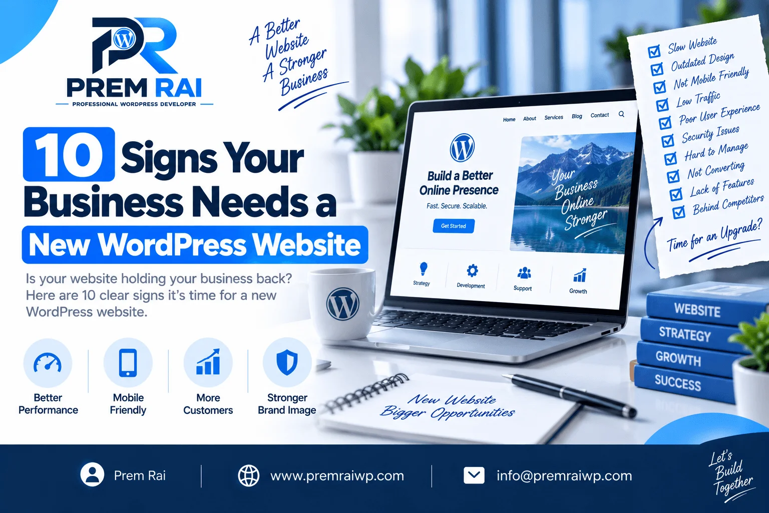 10 Signs Your Business Needs a New WordPress Website