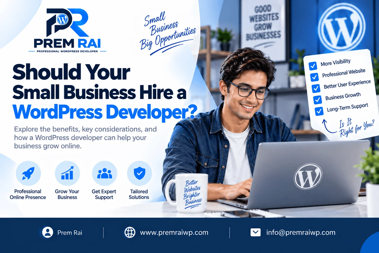 Should Your Small Business Hire a WordPress Developer?