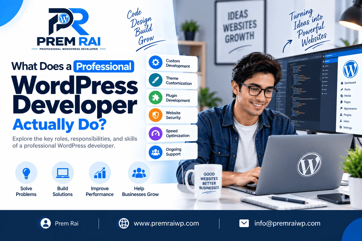 What Does a Professional WordPress Developer Actually Do?
