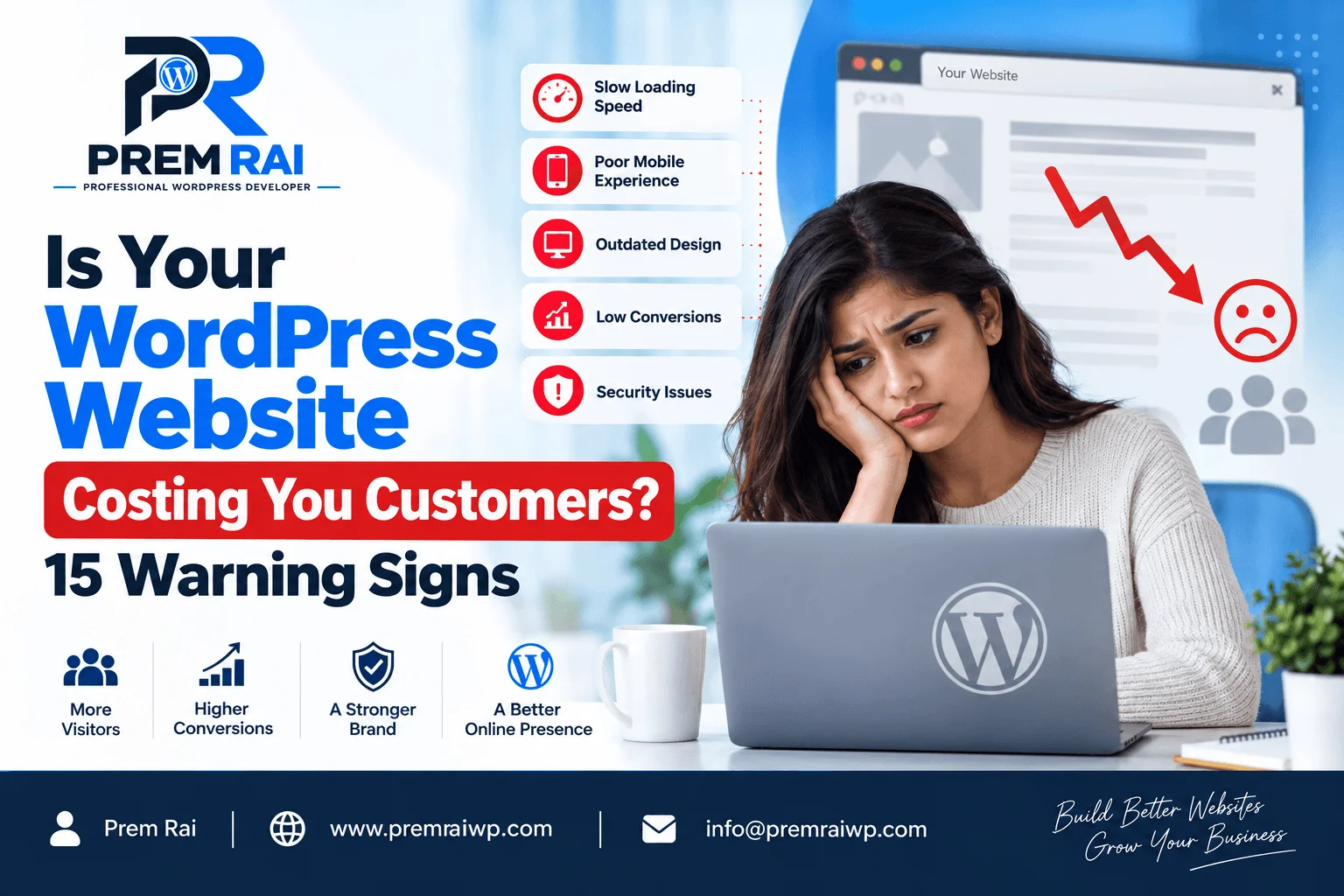 Is Your WordPress Website Costing You Customers - 15 Warning Signs