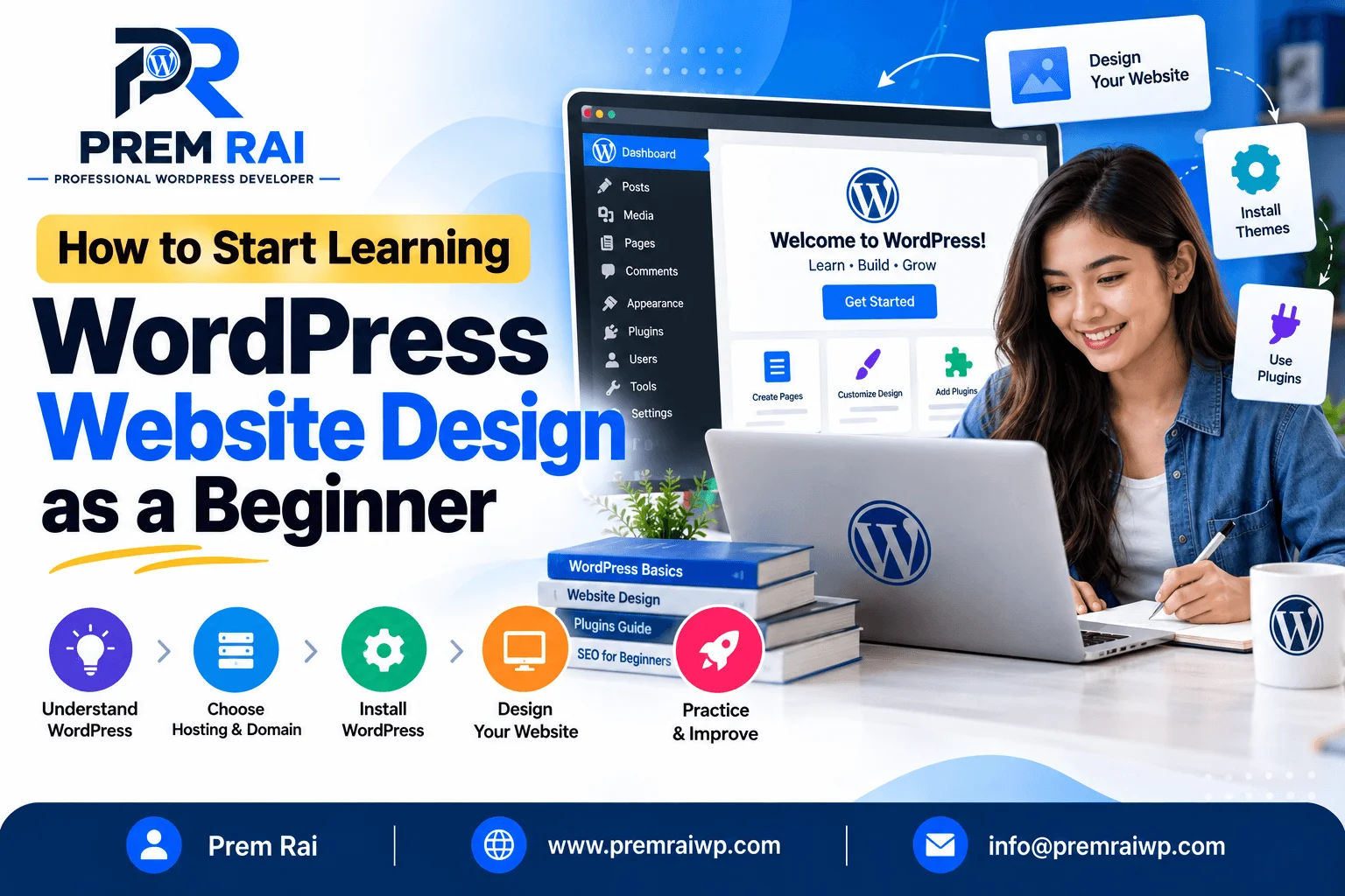How to Start Learning WordPress Website Design as a Beginner